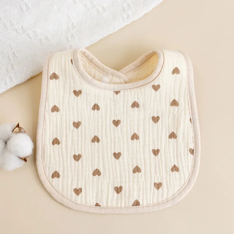 Bavoirs en gaz de coton