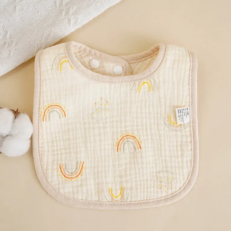 Bavoirs en gaz de coton