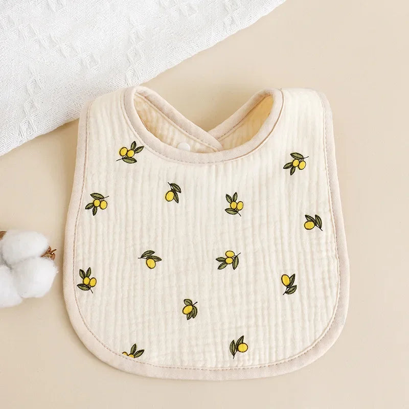 Bavoirs en gaz de coton