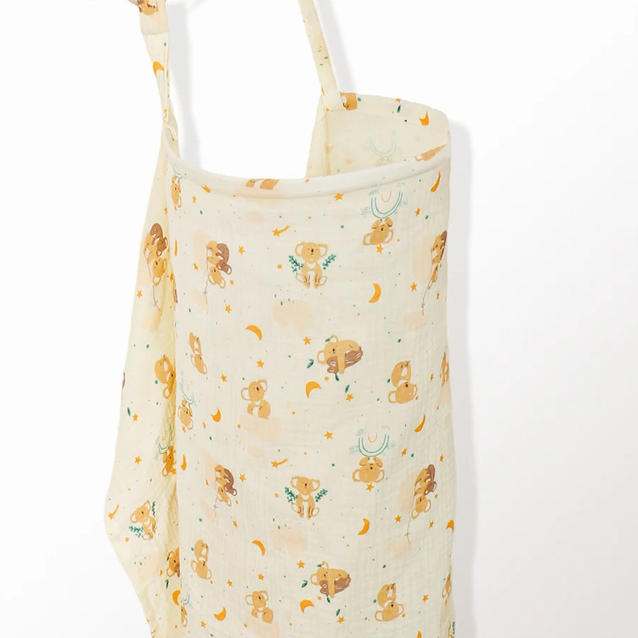 Couverture d’Allaitement en Mousseline