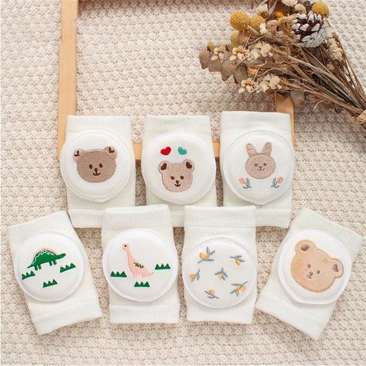 Genouillères bébé en coton
