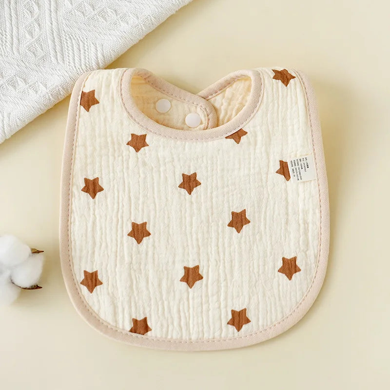 Bavoirs en gaz de coton