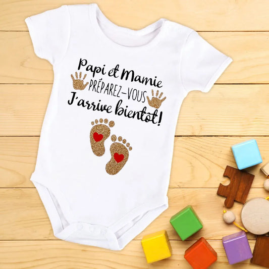 Body annonce grossesse pour les Grands-Parents