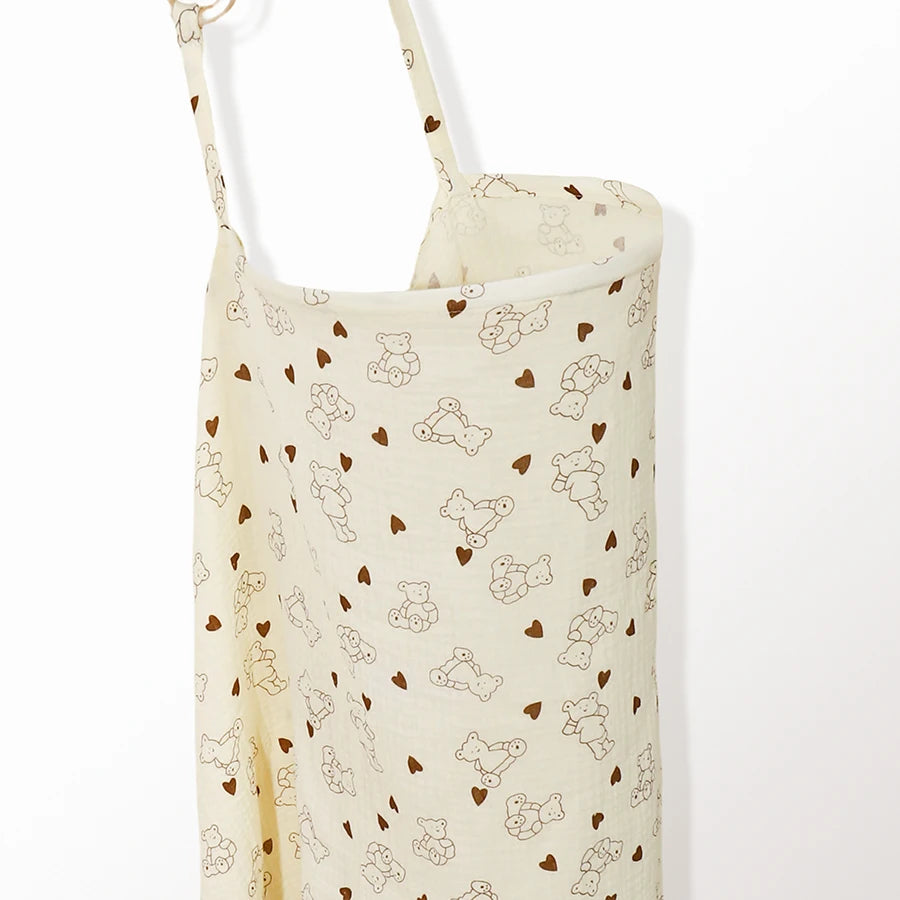 Couverture d’Allaitement en Mousseline